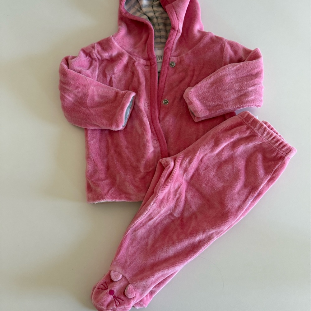 Nordstrom baby velour set
